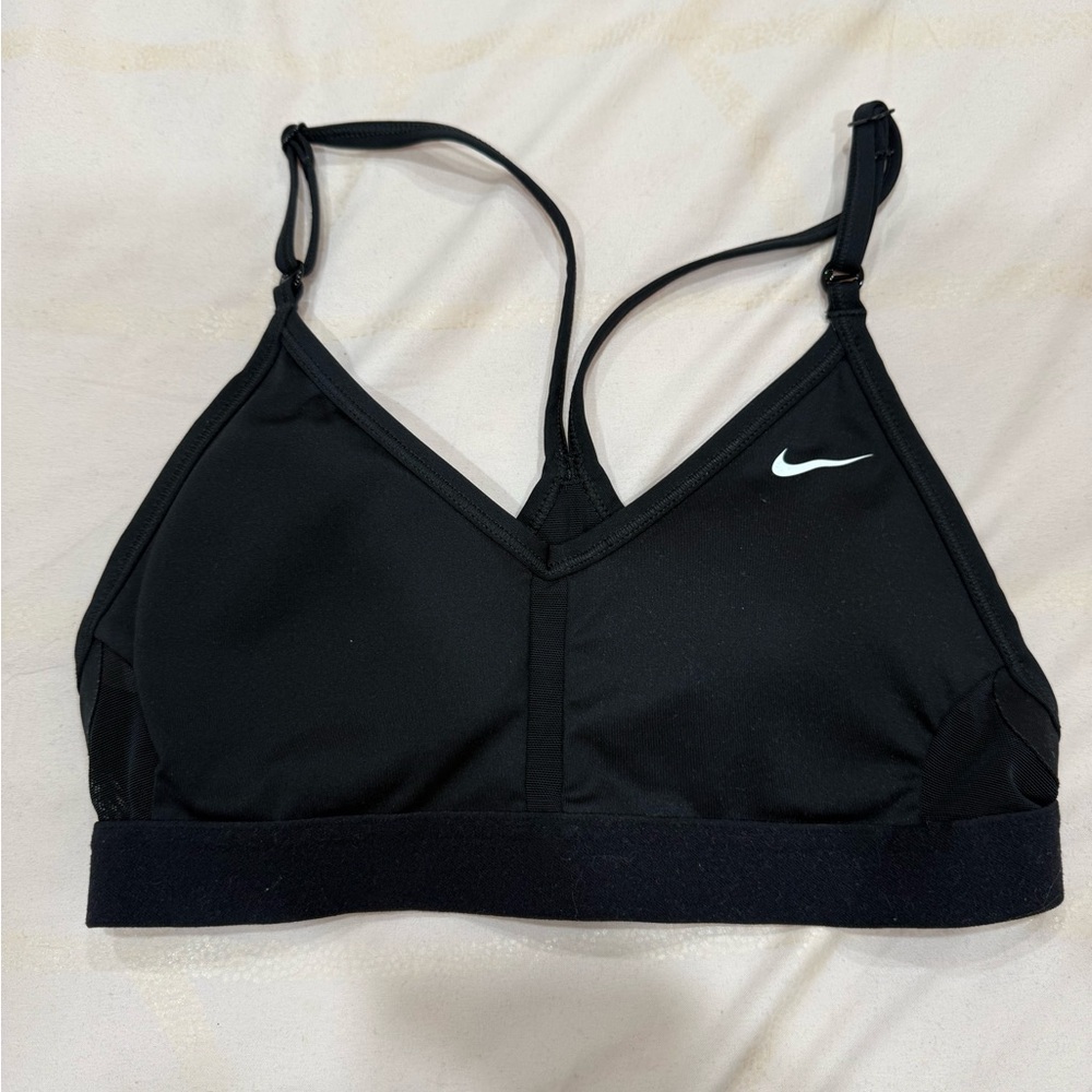 Nike Women's Black Strappy Sports Bra size XS